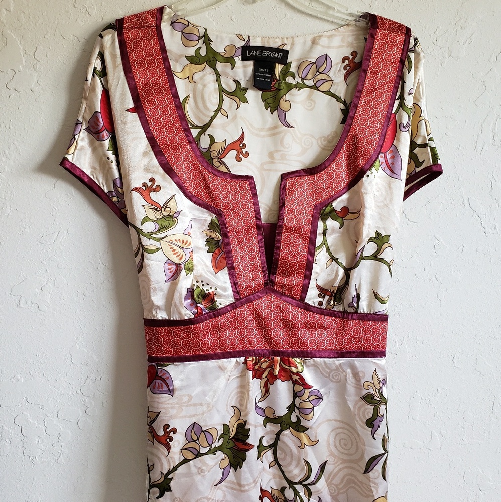 Lane Bryant oriental style top